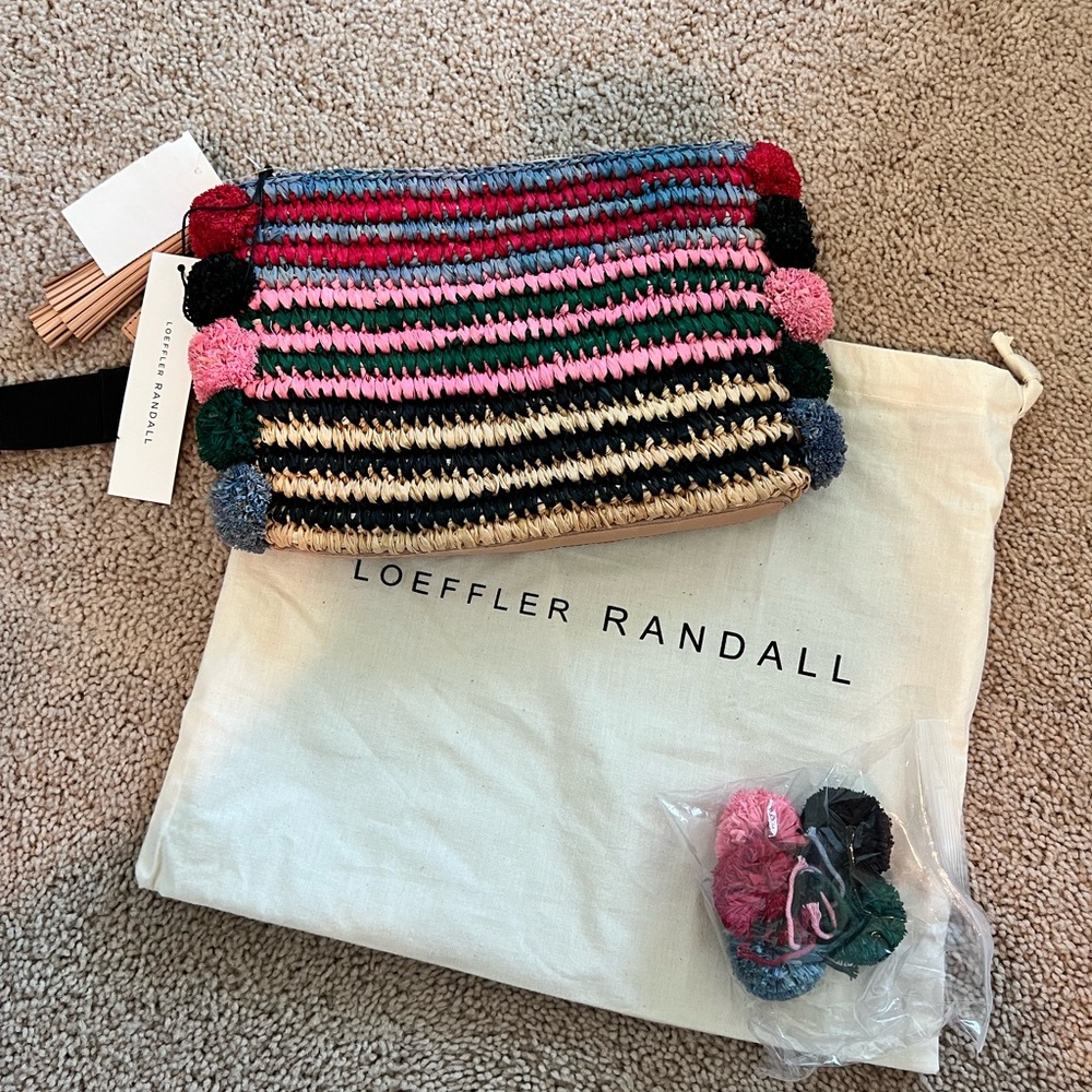 Loeffler Randall Tassle Pouch